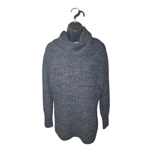 Indigo Charcoal Cowl Neck Sweater